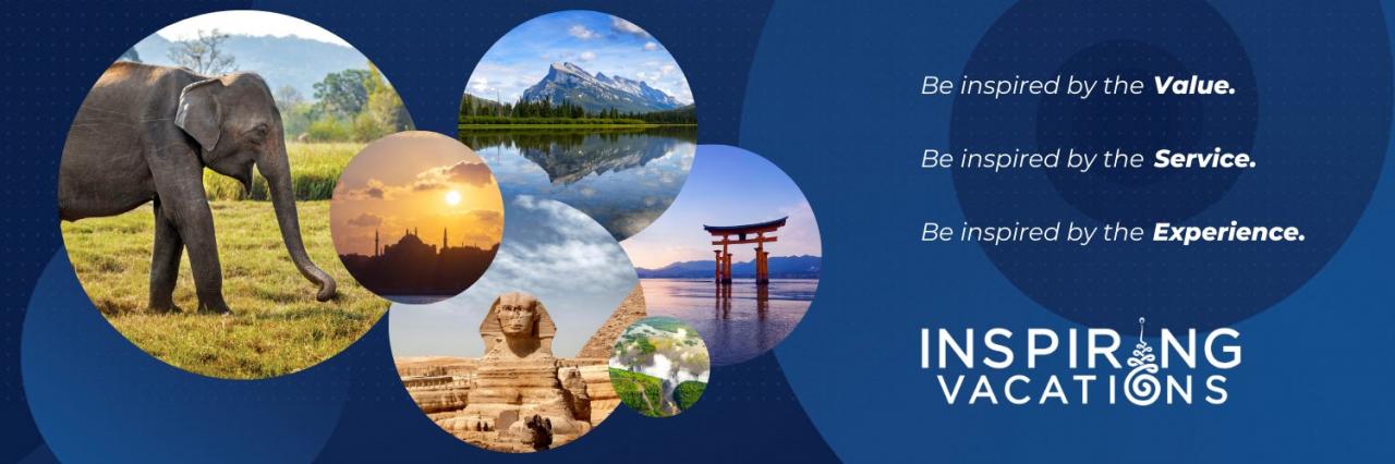 Inspiring vacations contact number